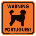 画像3: [MAGSIGN] WARNING PORTUGUESE マグネット＆ステッカー：ポーチュギーズ(ホワイト/イエロー/オレンジ) 注意 英語 正方形 車＆屋外用(防水性/耐光性) 日本製 (3)